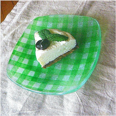 ++かわぃくておいしぃ++-レアチーズケーキ
