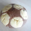 サッカーボールのパンの画像