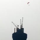 東京スカイツリー上空に「モーターパラグライダー（パラモーター）」飛来！！の記事より