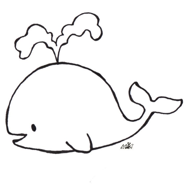 フリーイラスト クジラ きゃらきゃらマキアート