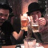仕事終わりのビールの画像