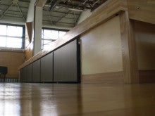 ウレテック　建物、床の傾きを直す会社の社長日記-体育館修正後