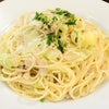 スパゲッティ ツナとキャベツのペペロンチーノの画像