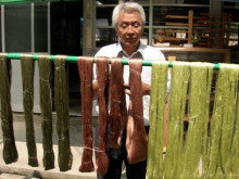 奄美大島の田畑絹織物です。
