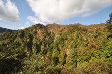 白神山地ツアーで能代山本地区の活性化すっぺ-2010年10月19日の釣瓶落峠の紅葉1