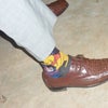 ブルキナファソの靴下事情の画像