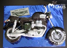 Triumph バイクの立体ケーキ Mcakes３dアメリカンデコレションケーキな日記