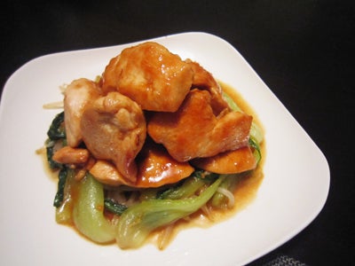モコマンマ -レシピとペットと手作り日記--鶏むねのにんにく味噌焼き
