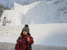 ちびすけとpeekaboo♪札幌市ベビマ教室＆資格取得講座-雪まつり