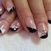 ☆モノトーンネイル＆ピンク☆の画像