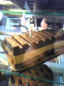 ＭＯＯ日記-20110122Chocolatカフェのイートイン用チョコケーキ