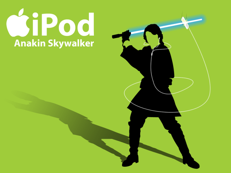 Ipodな壁紙 こ の のブログ May The Force Be With You