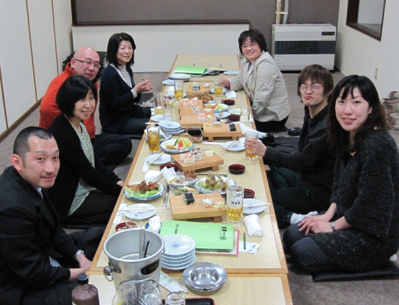 NPO法人網走市手をつなぐ育成会のブログ-留萌南部地域自立支援協議会のあとの懇親会