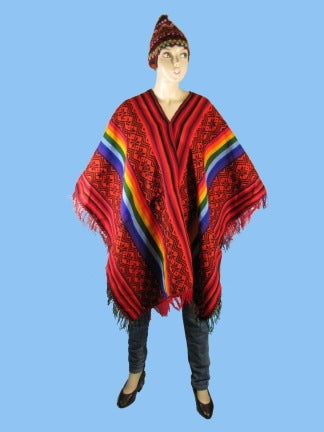 ペルー ポンチョ アンデス民族衣装 南米雑貨 ペルー民族衣装 | 世界の