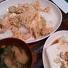 親子丼　とうふ屋のおぼろ豆腐の画像