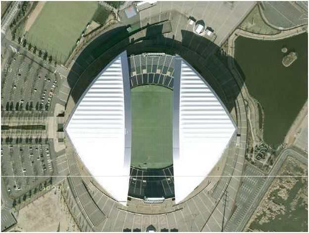 埼玉 埼玉スタジアム 航空写真 Com 空から地球を眺めたら