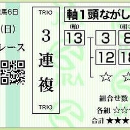 ウマキュン☆リベンジ！！！-2011年安田記念馬券