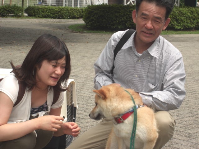 長崎の保健所の命を救う会の代表のブログ　長崎県の動物愛護団体です 犬と猫の里親譲渡会を毎月開催-3か月ぶりの感動の再会。