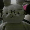 うさぎ＋眼鏡の画像