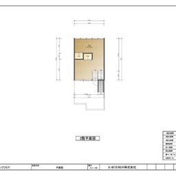 画像 スキップフロアー　ビルトインガレージ　屋上緑化　狭小住宅　間取　SE工法　【東京目黒】 の記事より 3つ目