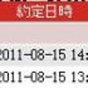 ８月３週目の結果の画像