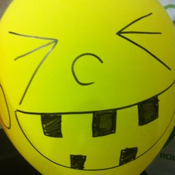 The sky's the limit.-笑顔風船