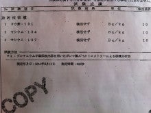 $果樹園ブギウギ-福島　阿部果樹園　和ナシの検査結果