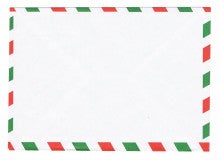 イタリアカラーのイタリアのairmail封筒 Airmailを巡る旅 エアメール封筒好きのairmail Maniaのブログ