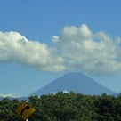 ９月１８日の甲府から見た富士山。の記事より