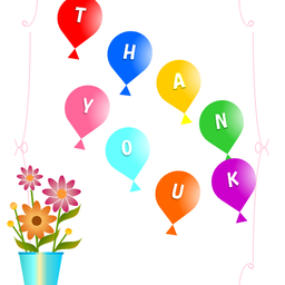 パソコンと時々ハンドメイド-Thank You Card 01