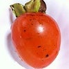 初物の柿の画像