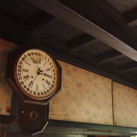 ハ児の雑貨屋めぐり-レトロな古時計