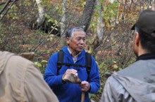 白神山地ツアーで能代山本地区の活性化すっぺ-2011年11月の暗門の滝ドライバー研修2