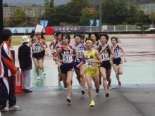 鯖江市体育協会のブログ-女子一走