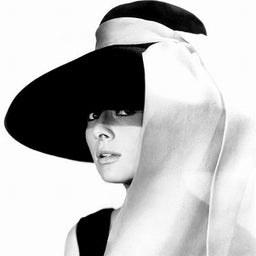 Time Tested Beauty Tips * Audrey Hepburn Forever *-オードリー・ヘップバーン　帽子