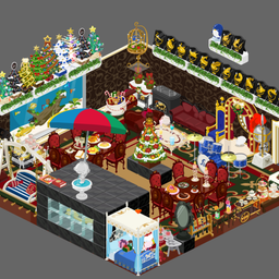 クリスマス部屋