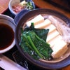 嵐山と湯豆腐の画像