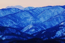「ぎゃらりーたちばな」更新日記-卯辰山から見る「白山」