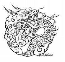 私の描いた龍のイラスト Designer きゃし のブログ