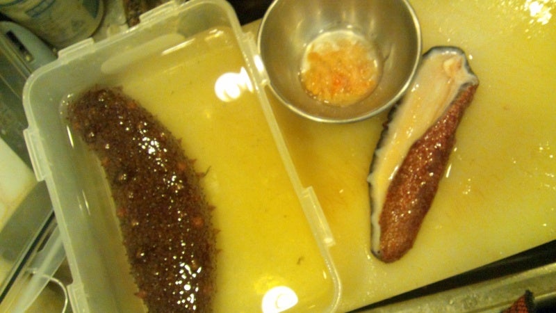 だっちゃの自家製海鼠腸 このわた が おいしいらしい 高級珍味をリーズナブルにどうぞ 佐渡の酒と肴 だっちゃ 店主きたむらさやか 東京 台東区 浅草 国際通り だっちゃの自家製海鼠腸 このわた が おいしいらしい 高級珍味をリーズナブルにどうぞ 佐渡の酒と肴 だっちゃ 店主きたむらさやか 東京 台東区 浅草 国際通り