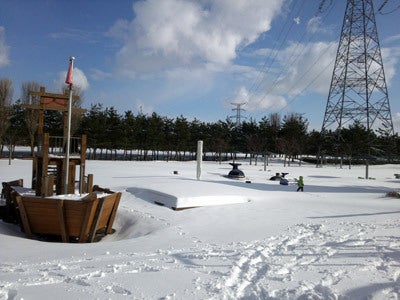 能代エナジアムパーク 秋田県能代市 で子供連れ雪遊び ときどきグルメになりたくなるブログ