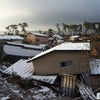 東日本大震災　塩釜の被害の画像