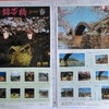 錦帯橋の切手シートと錦帯橋の写真の画像