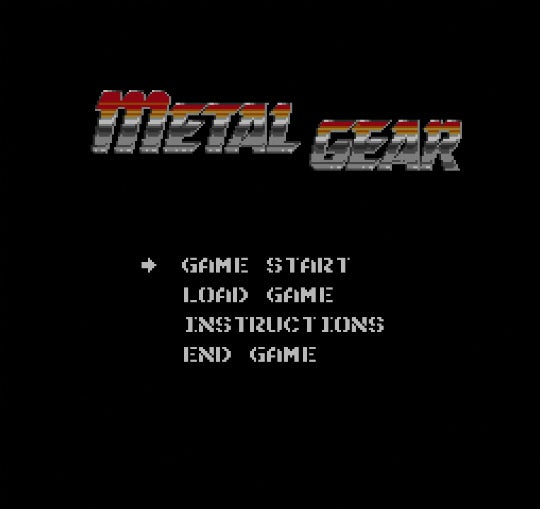 MSX2「メタルギア」 | ゲーム好きTVgamerさんのブログ。