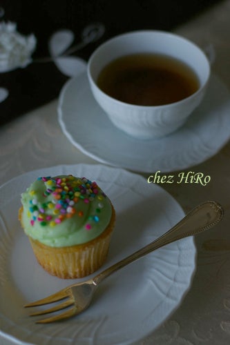 かわいいカップケーキ 横浜青葉区 町田シルクフラワー テーブルコーディネート教室 Chez Hiro シェ ヒロ