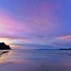 ピピドン島の夕焼けの画像