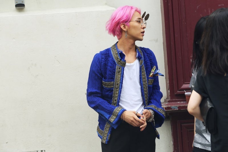 G Dragon 素敵なピンク In Paris Top To Heart