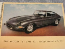 $1959PORSCHE356Aのブログ-1961年ジャガークーペイラスト