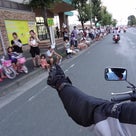 2012鈴鹿８耐イベント「バイクであいたい」パレード　「ちくし」参加の記事より