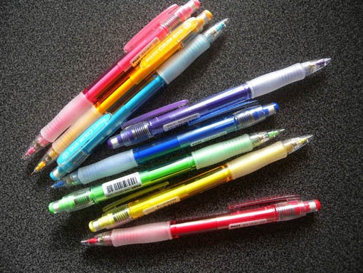 色鉛筆のシャープペンシル。 | 色鉛筆のカケラ